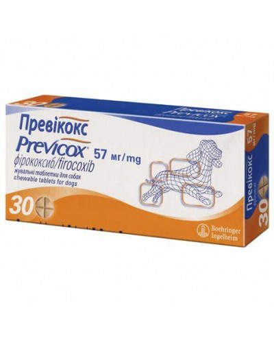 Превікокс 57мг 30таб (Previcox)