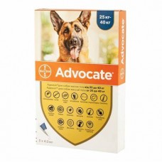 Advocate Bayer для собак від 25 кг до 40 кг (3 піпетки)