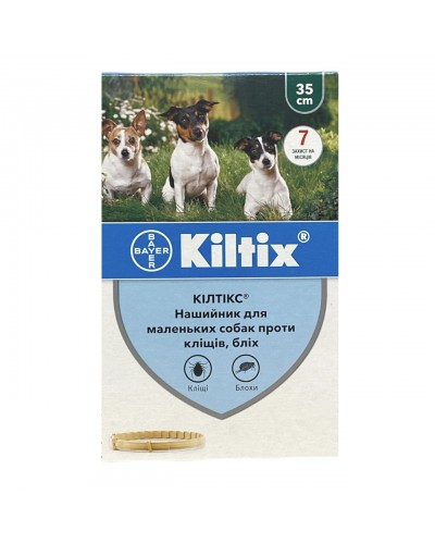 KILTIX BAYER (Килтикс) нашийник для малих собак 35 см