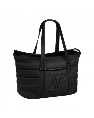 Сумка-переноска AiryVest черная, 38х29х21см