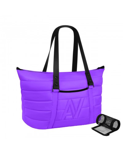 Сумка-переноска AiryVest фіолетова, 38х29х21см