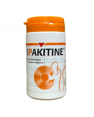 Ипакитине (Ipakitine) 60 г (до 09.2026) кормова добавка для лікування ХНН у кішок і собак