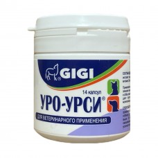 GIGI Uro-Ursi (Уро-Урсі) 14 капсул 1капс/10 кг для профілактики сечокам'яної хвороби кішок і собак