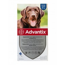 Advantix (Адвантікс) 25-40кг - Краплі від бліх та кліщів для собак Bayer Німеччина