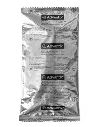 Advantix (Адвантікс) 40-60 кг - Краплі від бліх та кліщів для собак Bayer Німеччина