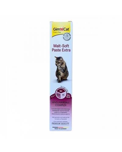 GimCat Malt-Soft Extra 100г - паста для виведення шерсті для кішок