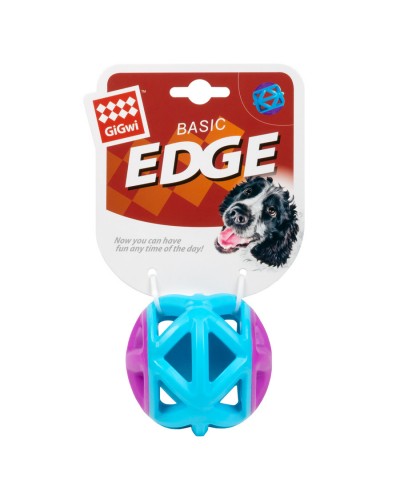 Іграшка для собак М'яч GiGwi Basic, блакитний, гума, 9 см
