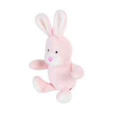 Іграшка для собак Заєць з пищалкою GiGwi Plush, плюш, 11 см