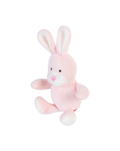 Іграшка для собак Заєць з пищалкою GiGwi Plush, плюш, 11 см