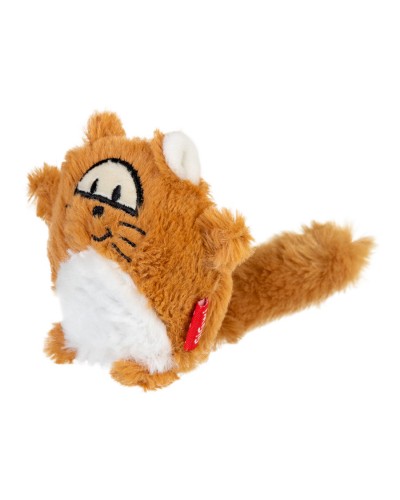 Іграшка для собак Лисиця з великою пищалкою GiGwi Plush, плюш, штучне хутро, 18 см