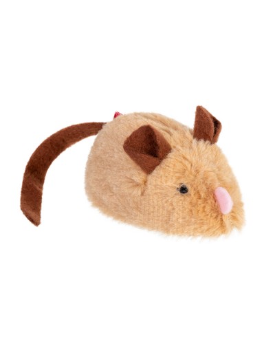 Іграшка для котів Інтерактивна мишка GiGwi speedy Catch штучне хутро, 9 см
