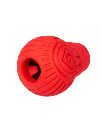 Іграшка для собак Лампочка резинова GiGwi Bulb Rubber, гума, M, червона
