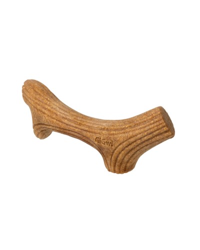 Іграшка для собак Ріг жувальний GiGwi Wooden Antler, дерево, полімер, S