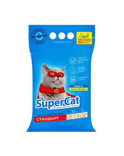 Наповнювач SuperCat стандарт, 3кг