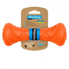 Ігрова гантель для апортировки PitchDog, довжина 19 см, діаметр 7 см помаранчевий