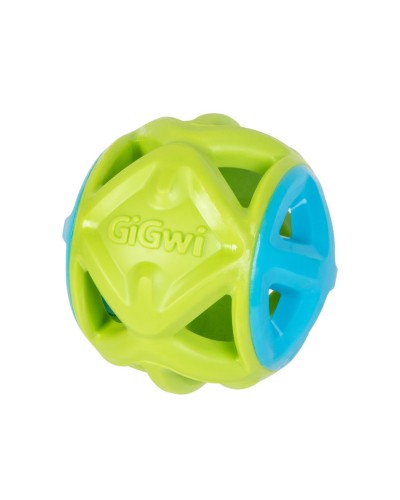 Іграшка для собак М'яч GiGwi Basic, салатовий, гума, 9 см